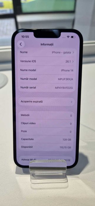 Iphone 14 128GB (galata/ b6142) Garantie 2 ani