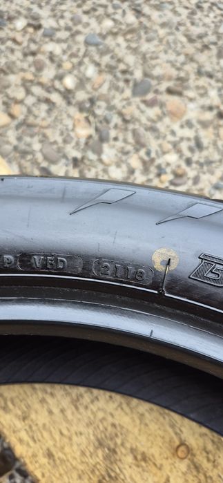 O anvelopa moto ca noua Bridgestone 150/70R17M/C,dot 2018.