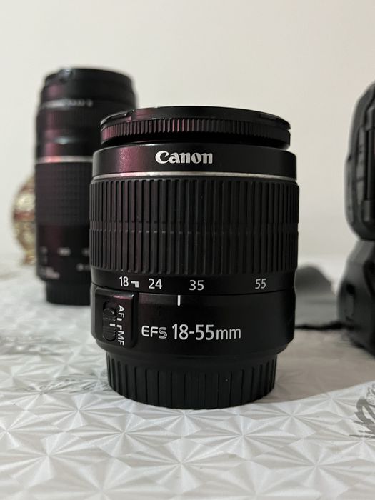 фотоаппарат Canon 600d 18-55, 75-300