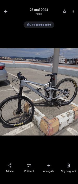 Bicicleta full suspension MTB Cube stereo SL 140S
