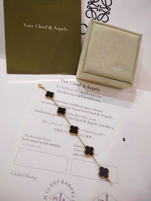 Bratara Van Cleef & Arpels//Black Gold