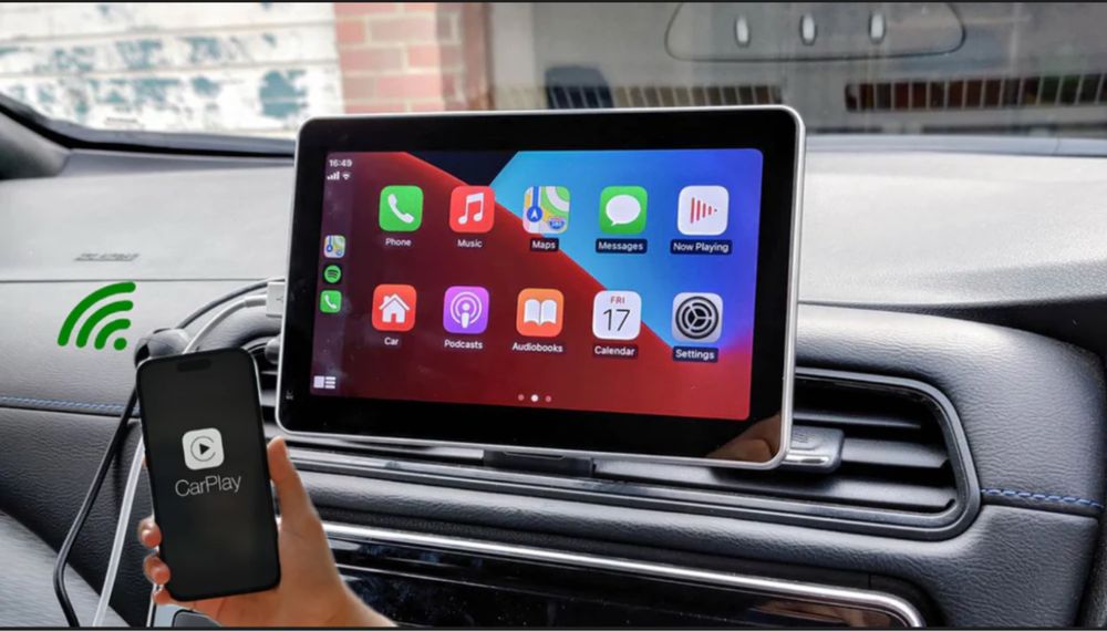 Carplay. Ютуб, навигатор, фильмы все показывает!