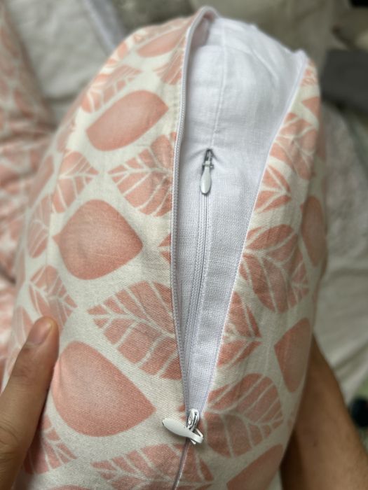 Подушка для беременных со съемным чехлом хлопок