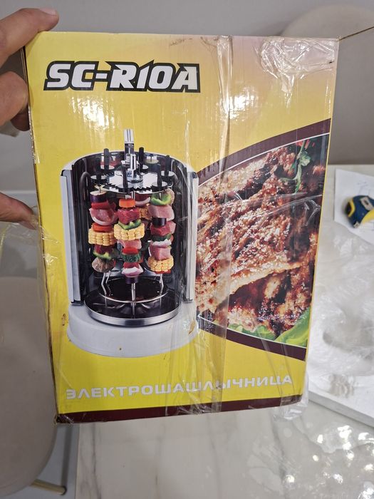 Продам электро шашлычницу