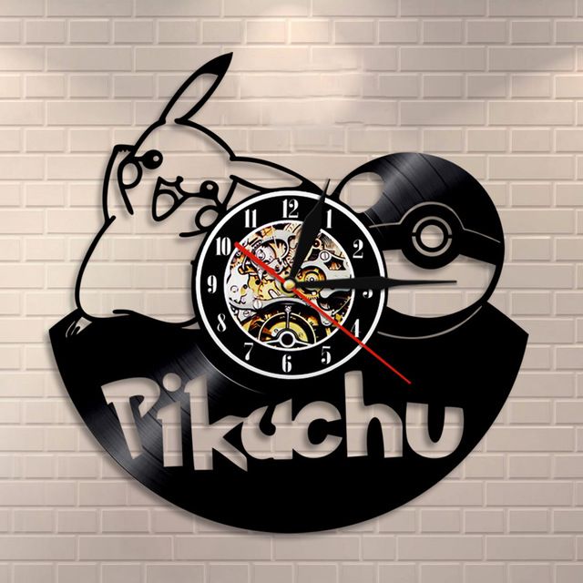 Часы настенные Пикачу, Соник, Супер Марио