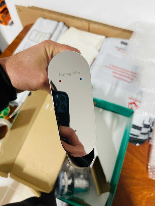 Baterie monocomandă chiuvetă Hansgrohe Focus, argintiu, 31607000