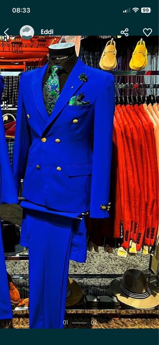Costum barbati elegant pentru ceremonie