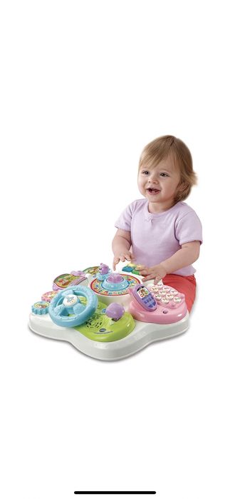 Masuta de joaca si tabla activitati pt copii, VTech My Bilingual Act