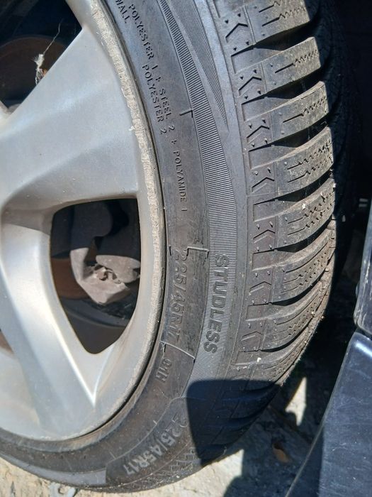 Джанти 5х120 17 ки за BMW с нови зимни гуми