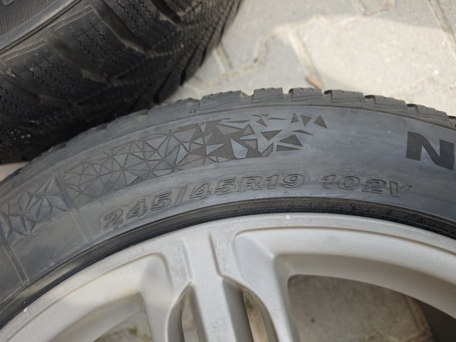 Джанти 19ки 5х112 със зимни гуми Nexen 245/45/19