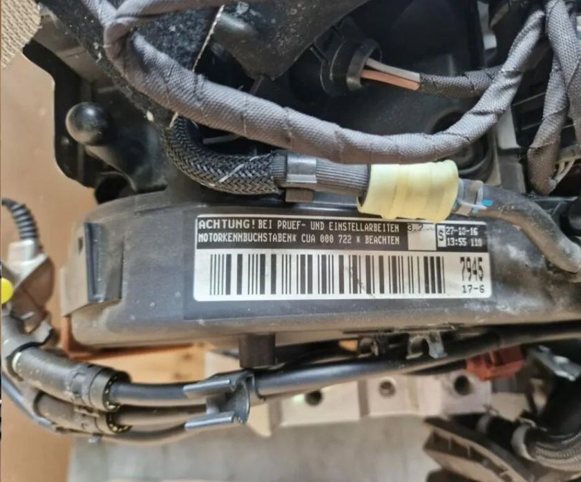 motor vw  2.0 diesel cod cuaa 240cp biturbo