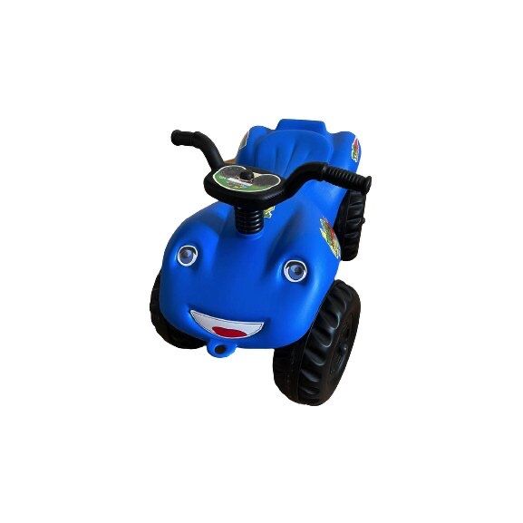 Mașinuță fără pedale pentru copii,cu volan,HUBY TOYS,albastră