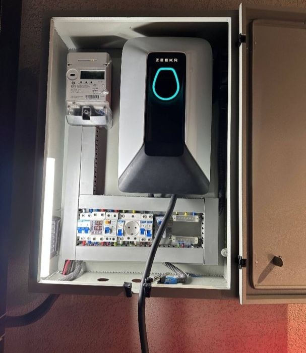 Установка зарядного устройства 7 кв ~ 20kw для электромобиля