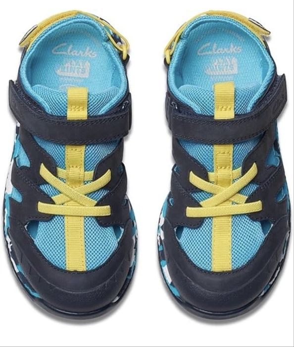 Clarks Сандалии Clarks Steggy Roar для мальчика 2в1 красовка