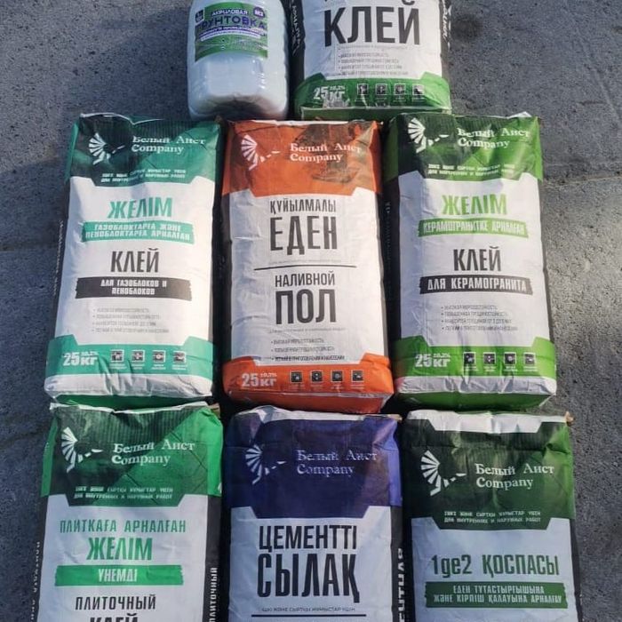 Строительные смеси