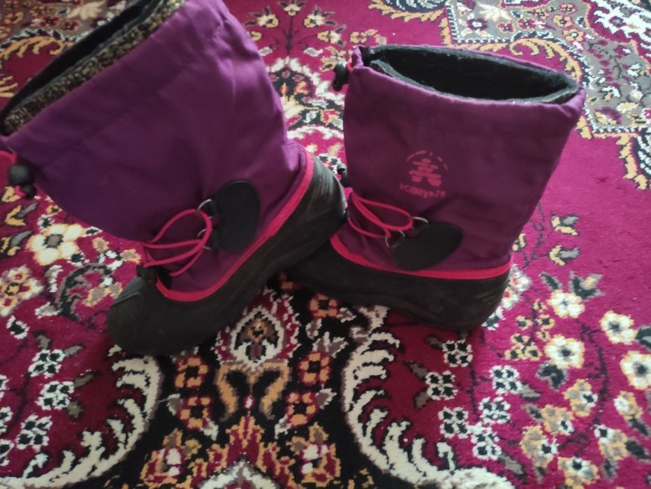 Vand Cizme fete KAMIk de zăpadă Southpole 4 NK8727 Violet zăpadă Sout