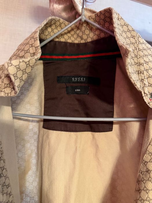 Мъжка оригинална риза на GUCCI