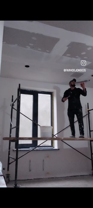 Малярлик ишлари буйича мутахасис Фарид тогооо