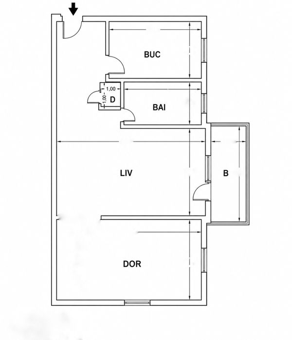 Apartament de vanzare Bloc N3