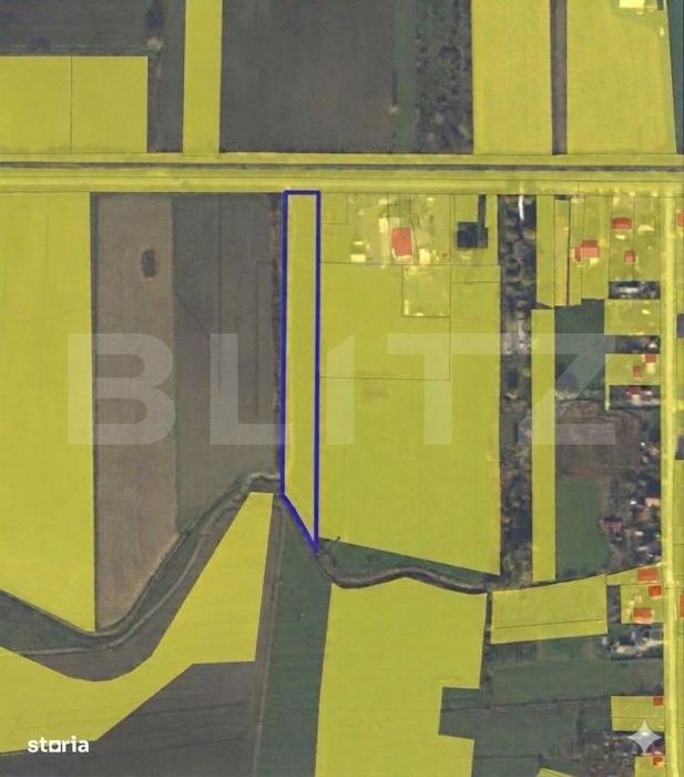 Teren intravilan de vanzare, 8700 mp, Puz aprobat, zona Balta Blonda