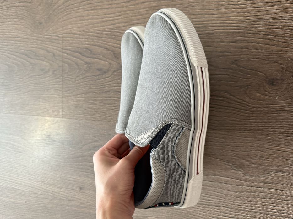 Обувь макасы 39 размер серого цвета