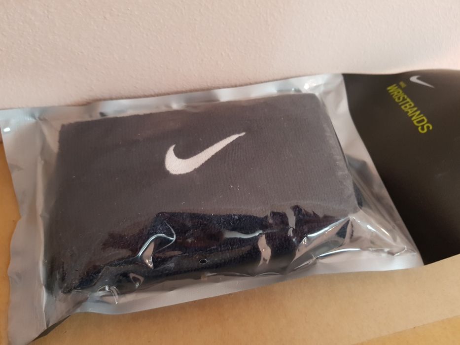 Nike DoubleWide Swoosh Wristband - Mansete tenis
