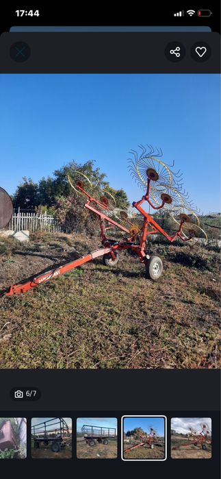 Продам грабли ворошилка