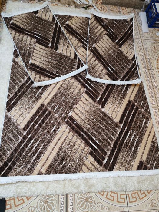 Covoare cauciucat set dormitor trei piese