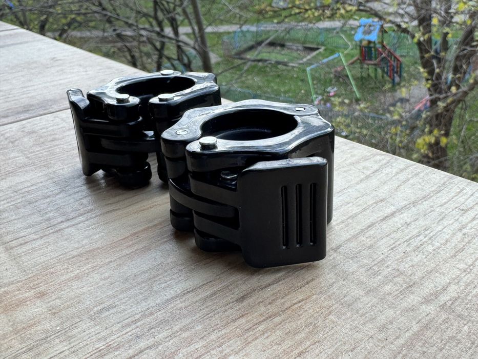 Комплект Скоби за Щанги Гири за Вдигане на Тежести - 28 мм