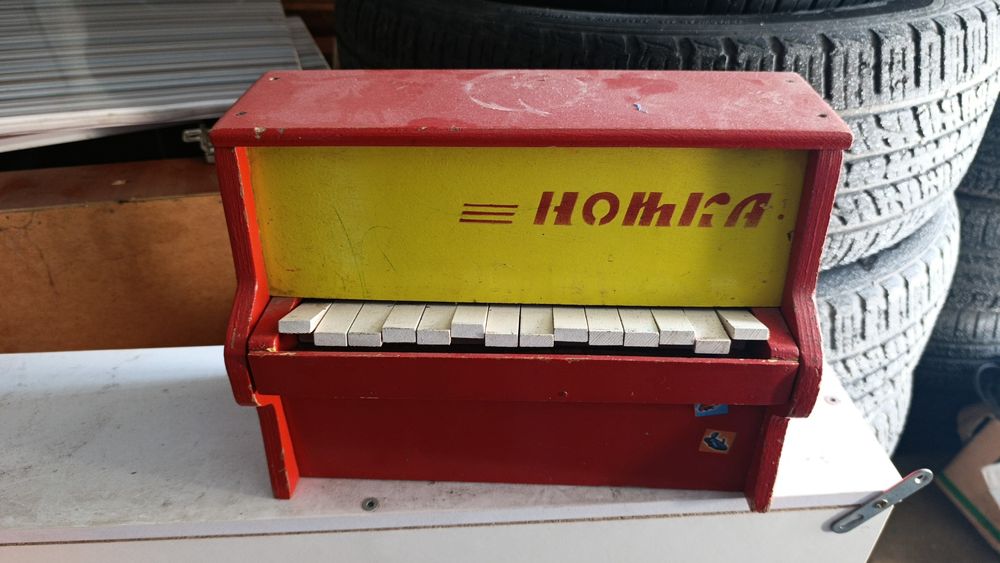 Детское пианино СССР нотка