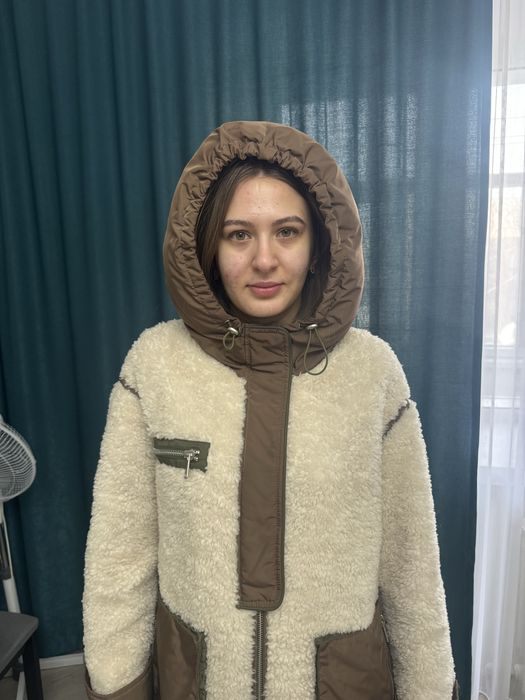 Шуба из натуральной овчины