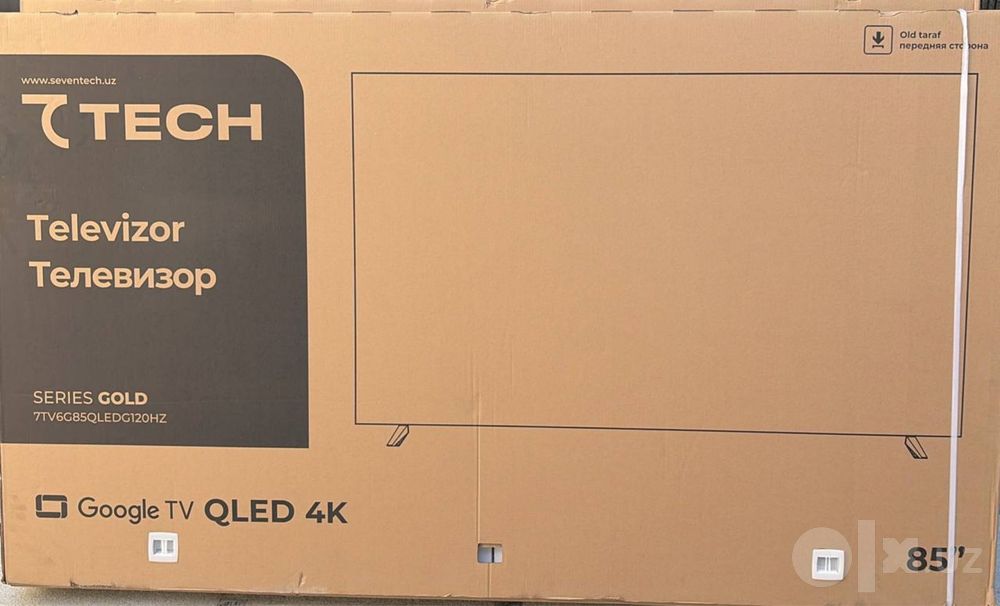Телевизор 7 tech, 4K, 85 размер