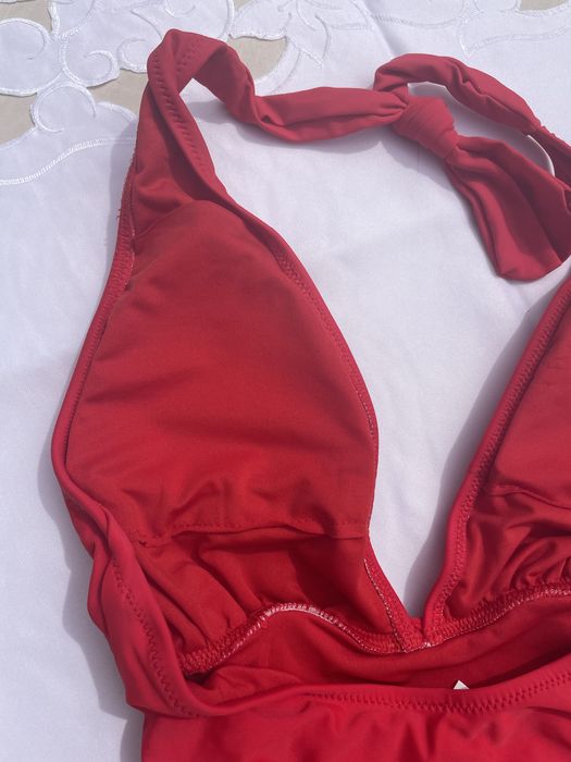 Costum de baie intreg rosu Marime XS