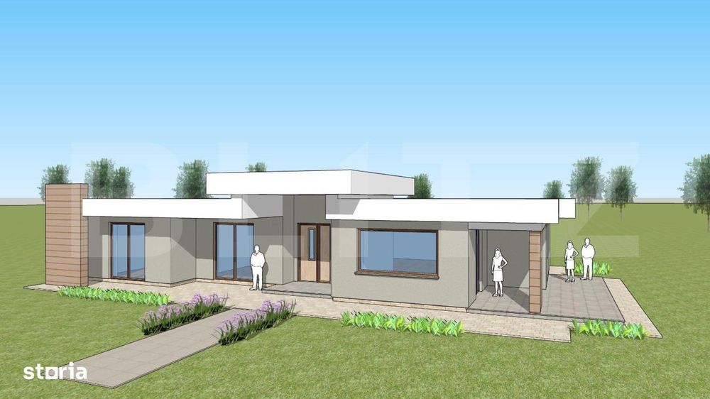 Casa de vanzare, 176 mp, teren 724 mp, zona Amati