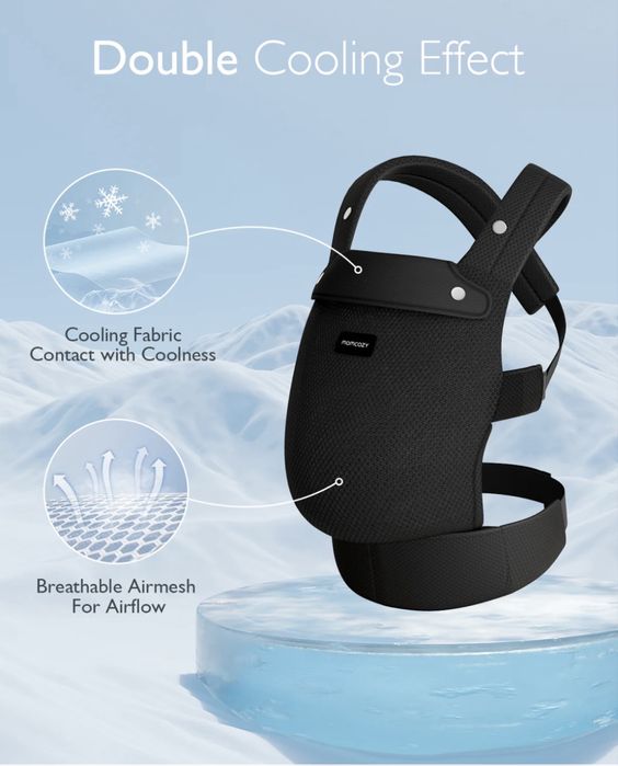 Momcozy Ергономична раница за бебета.