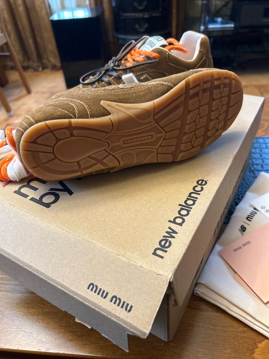 New Balance X Miu Miu 530 SL suede sneakers