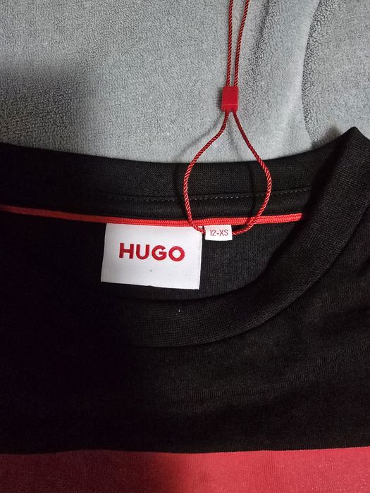 Черна тениска Hugo Boss