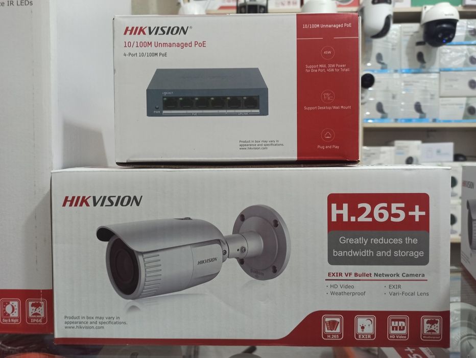 Камера IP HIKVISION мадель 1643 face ID