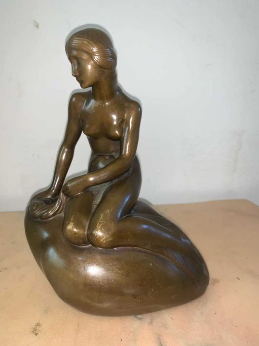 Sculptură bronz Edvard Eriksen (1876-1959)