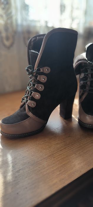 Зимние полусапожки