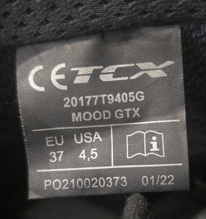 Дамски мото боти кецове мотор TCX Mood GTX 37 номер