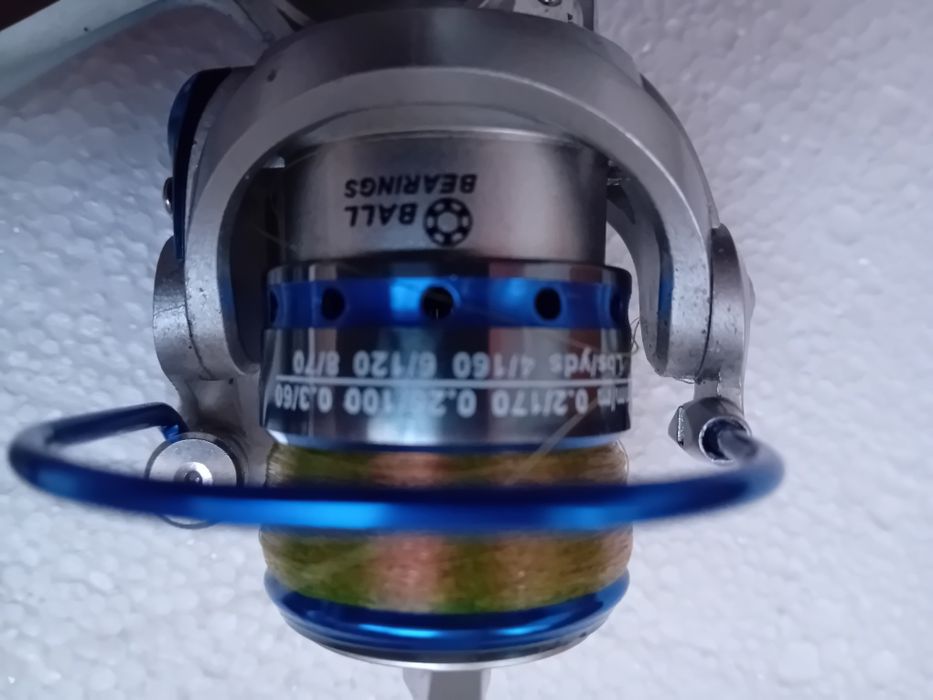 Пръчка за перо с малка макара