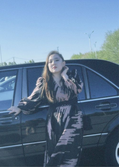 Вечерное длинное платье