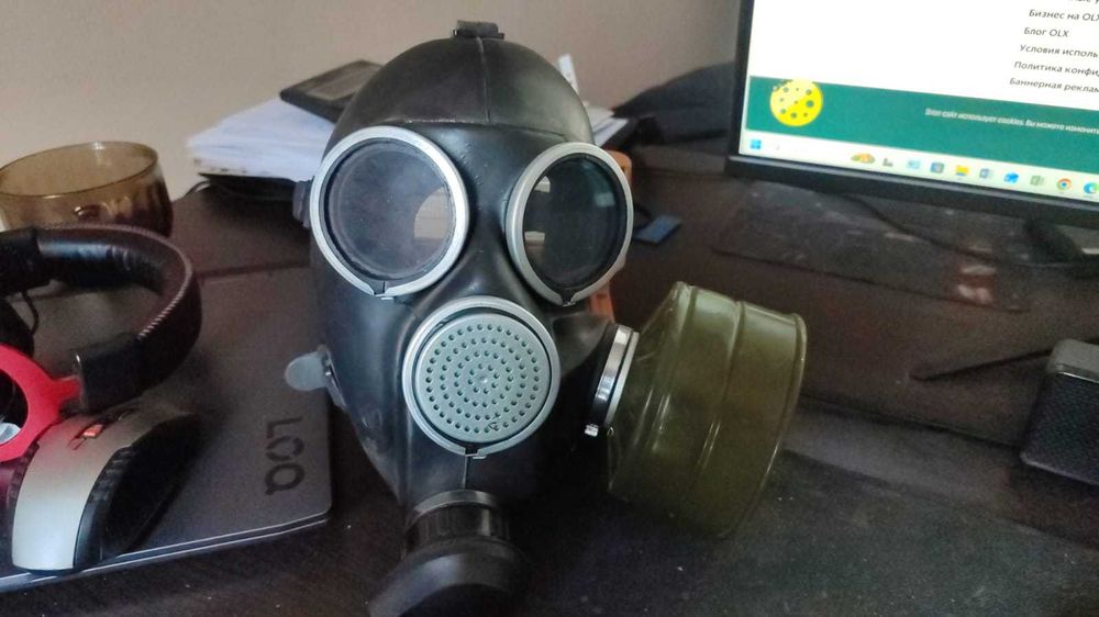 Фильтр для противогаза ГП7, ГП7В, ГП7ВМ ГП7К