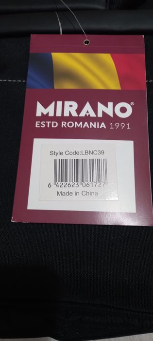 Geanta Laptop Mirano LBNC 39, Negru