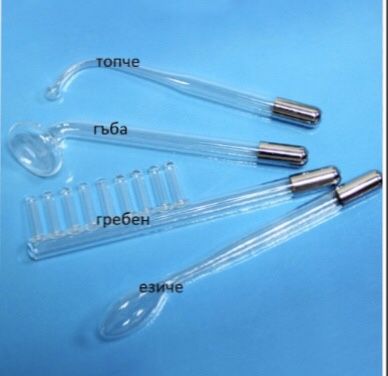 Електроди (накрайници) приставки за Дарсонвал