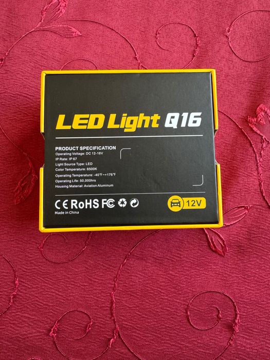 Диодни-LED крушки H7  с вграден вентилатор AUXITO