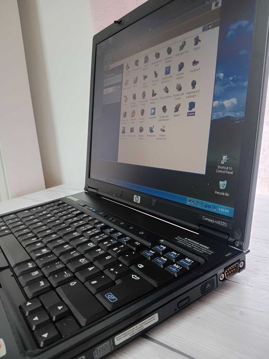 Retro Laptop HP compaq nc 6220 din 2005