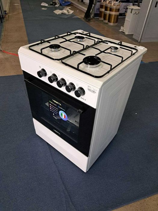 Газовая плита ОПТОМ Vesta G с Газ Контроль  в духовке 5 лет гарантии