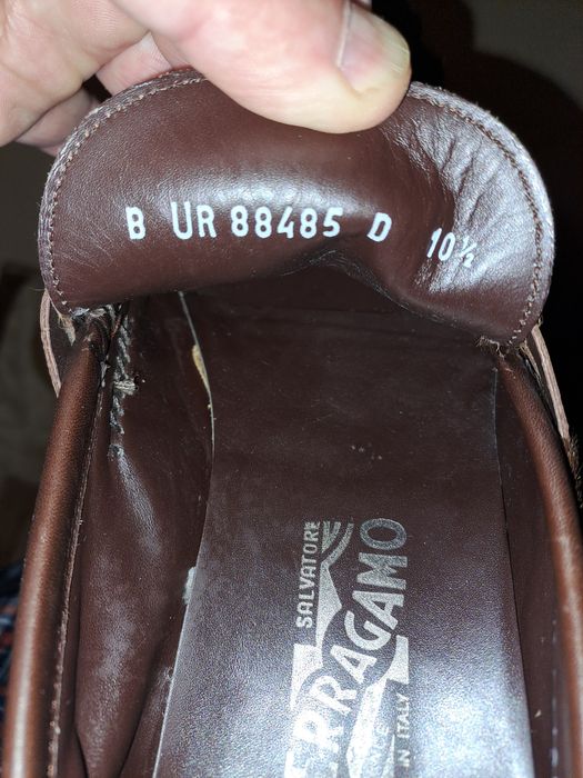 Salvatore Ferragamo pantofi piele caprioara